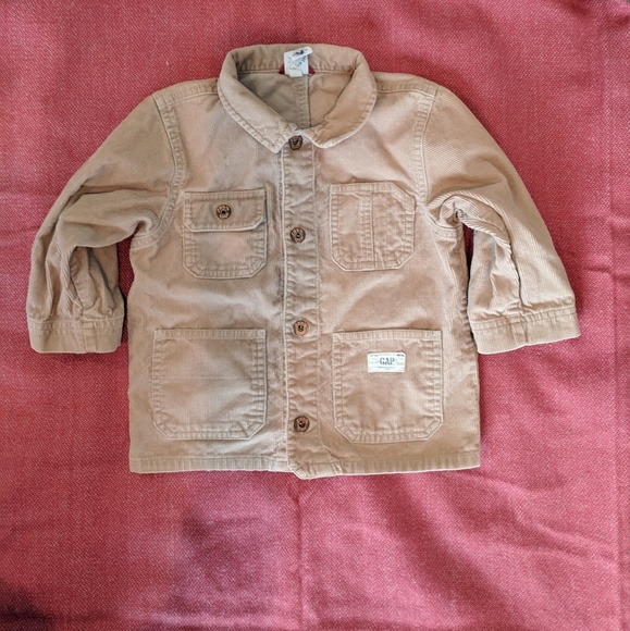 Baby GAP courduroy button down jacket 2XL/2T - Picture 1 of 4